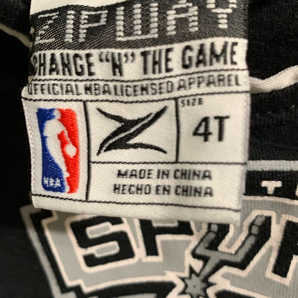 Children’s San Antonio Spurs sleeveless shirt - Picture 6 of 7